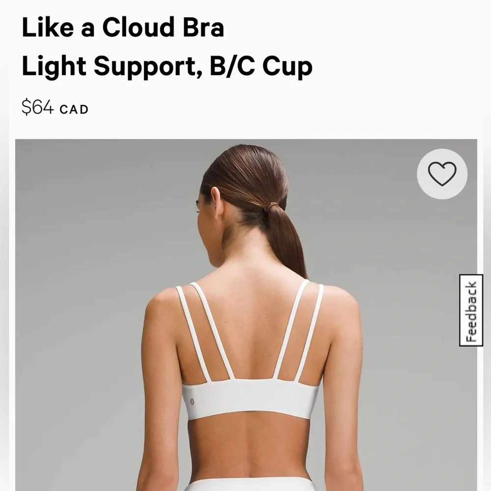 *SOLD* Like a cloud bra - Picture 2 of 5